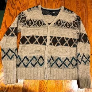 RVCA Cardigan Sweater Medium